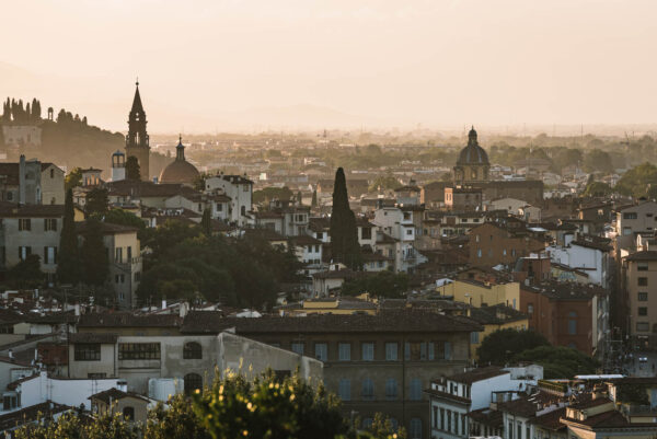 Florenz golden light